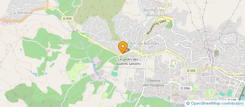 localisation de l'entreprise MADAME MARIE GONZALES à BORMES-LES-MIMOSAS