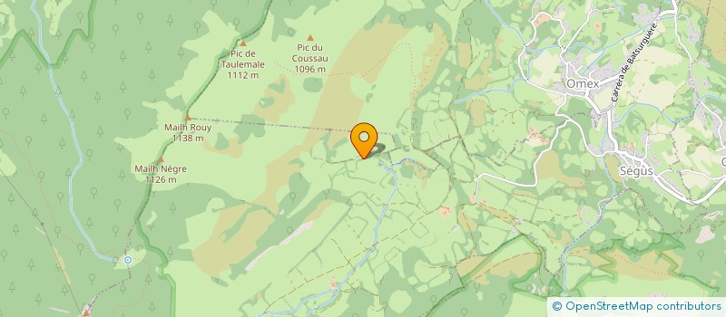 localisation de l'entreprise MADAME MARIE GONZALEZ  SEGUS