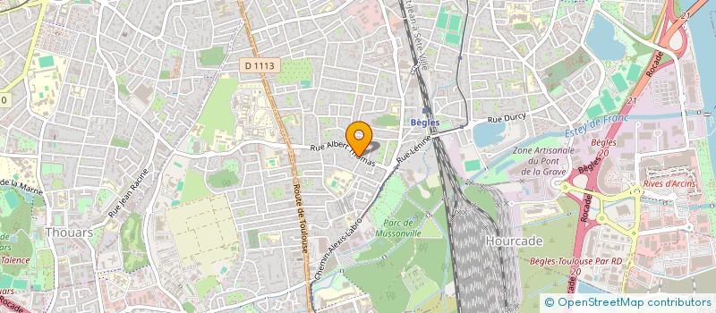 localisation de l'entreprise MADAME MARIE GONZALEZ à BEGLES