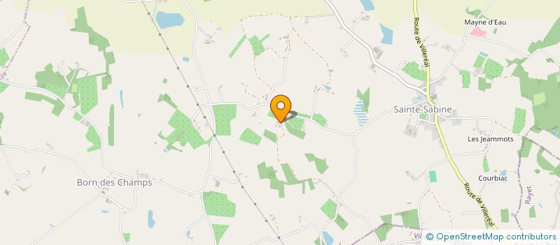 localisation de l'entreprise MADAME MARIE GOODBODY  BEAUMONTOIS EN PERIGORD