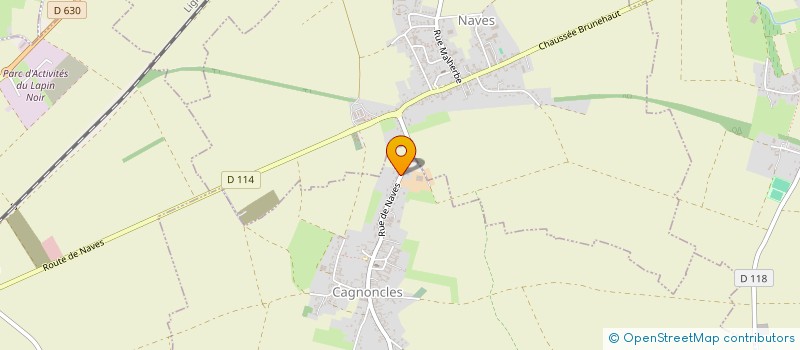 localisation de l'entreprise MADAME MARIE GOSSET  NAVES