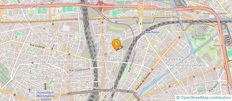 localisation de l'entreprise MADAME MARIE GOUEDARD  PARIS