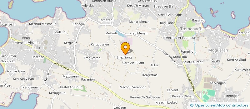 localisation de l'entreprise MADAME MARIE GOUEZ  PLOUGUERNEAU