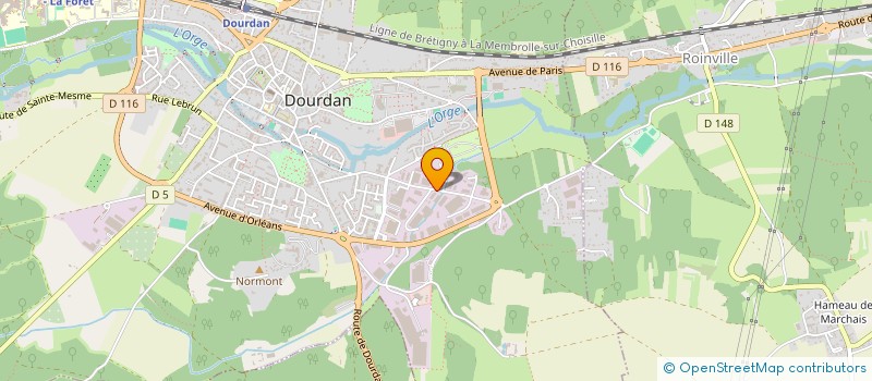 localisation de l'entreprise MADAME MARIE GOUGEON à DOURDAN
