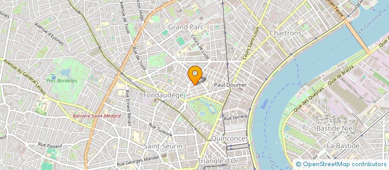localisation de l'entreprise MADAME MARIE GOURGUES à BORDEAUX