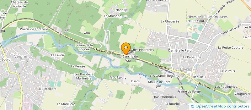 localisation de l'entreprise MADAME MARIE GOURLAN  ESVRES