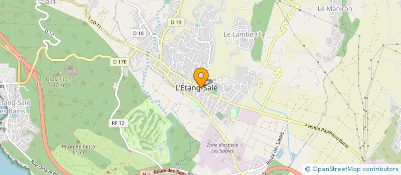 localisation de l'entreprise MADAME MARIE GOUROUAYA à L'ETANG-SALE