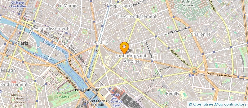 localisation de l'entreprise MADAME MARIE GOUTAL  PARIS