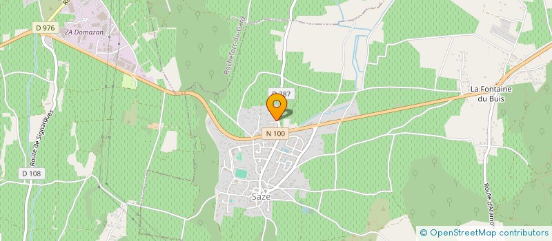 localisation de l'entreprise MADAME MARIE GRACE SCARAMUZZA  SAZE