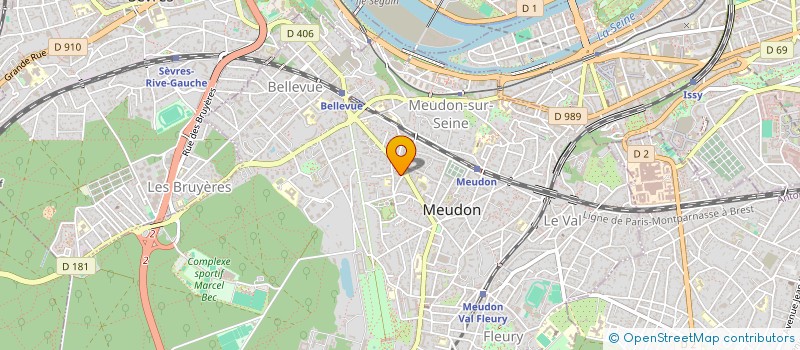localisation de l'entreprise MADAME MARIE GRAFFIN à MEUDON