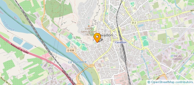 localisation de l'entreprise MADAME MARIE GRAND  CAVAILLON