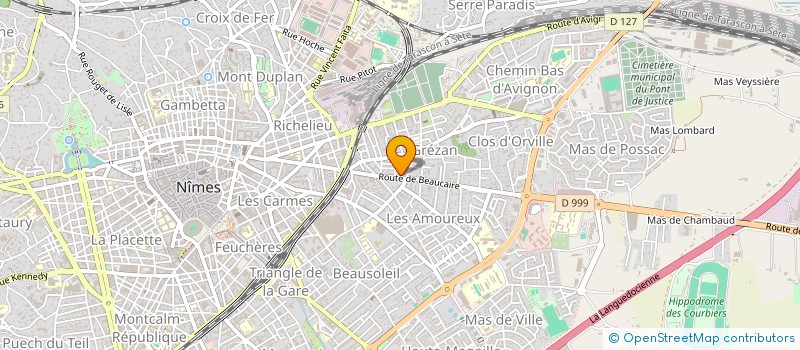 localisation de l'entreprise MADAME MARIE GRANDIERE à NIMES
