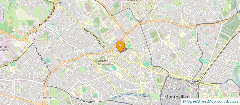 localisation de l'entreprise MADAME MARIE GRANGET à MONTPELLIER