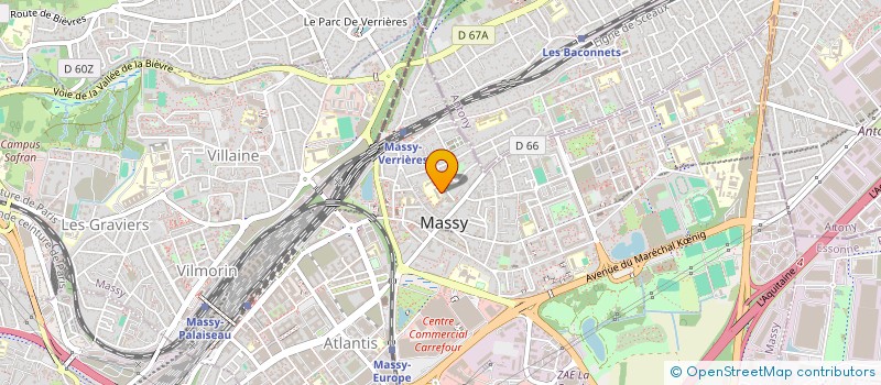 localisation de l'entreprise MADAME MARIE GRANNET à MASSY
