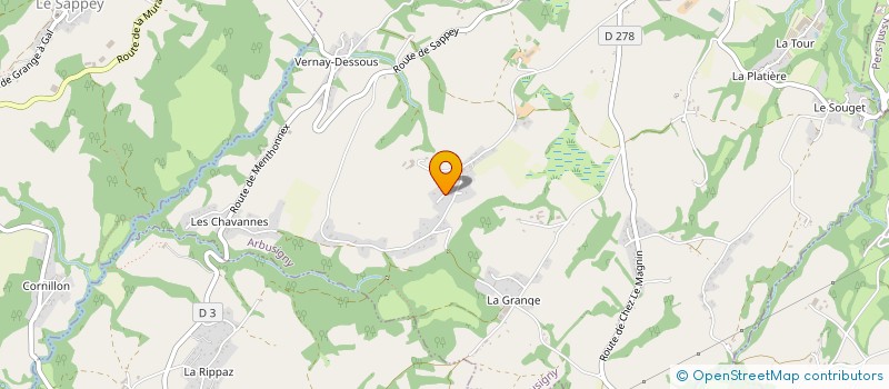 localisation de l'entreprise MADAME MARIE GRAPPE  ARBUSIGNY