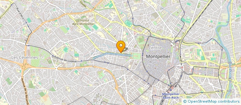 localisation de l'entreprise MADAME MARIE GRARD à MONTPELLIER