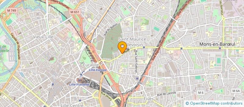 localisation de l'entreprise MADAME MARIE GRARE à LILLE