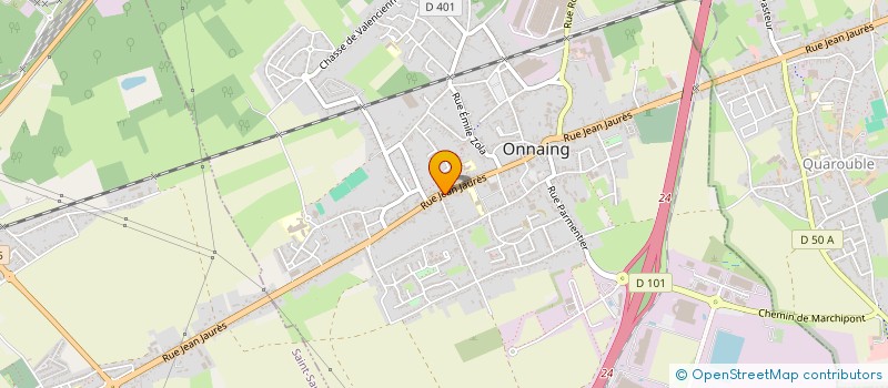 localisation de l'entreprise MADAME MARIE GRAVELINE  ONNAING