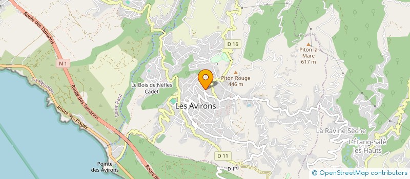 localisation de l'entreprise MADAME MARIE GREARD à LES AVIRONS
