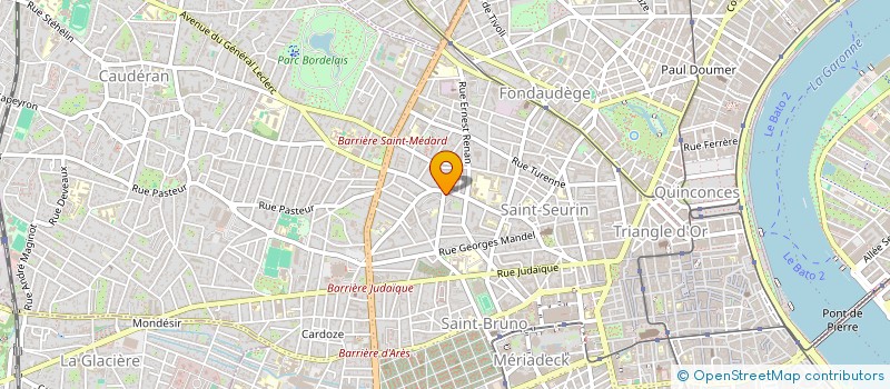 localisation de l'entreprise MADAME MARIE GREFFE  BORDEAUX