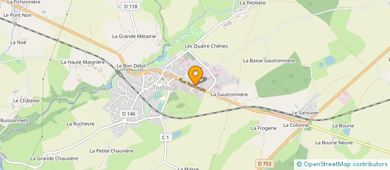 localisation de l'entreprise MADAME MARIE GREGOIRE à SEVREMOINE