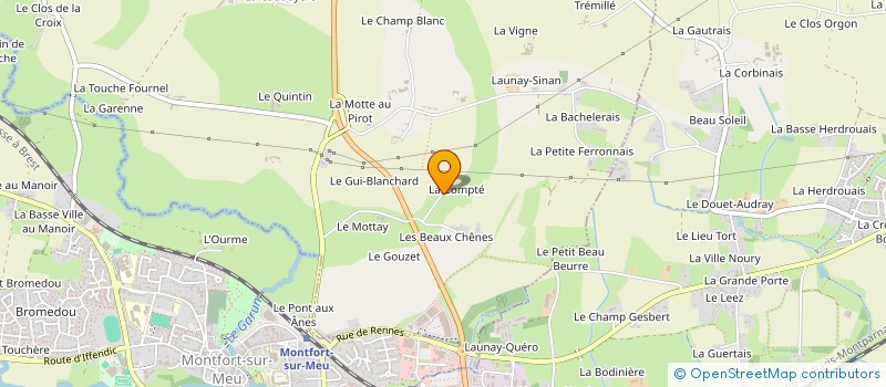 localisation de l'entreprise MADAME MARIE GREGOIRE à BEDEE