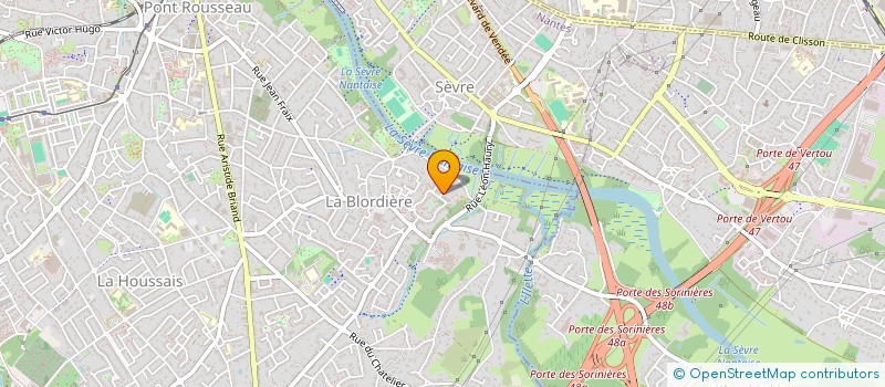 localisation de l'entreprise MADAME MARIE GREGOIRE  REZE