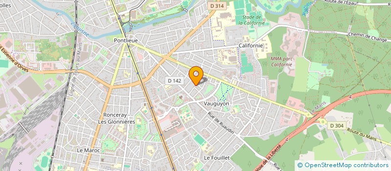 localisation de l'entreprise MADAME MARIE GRENEAUX à LE MANS