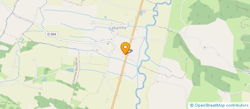 localisation de l'entreprise MADAME MARIE GREZES  LAMAGUERE