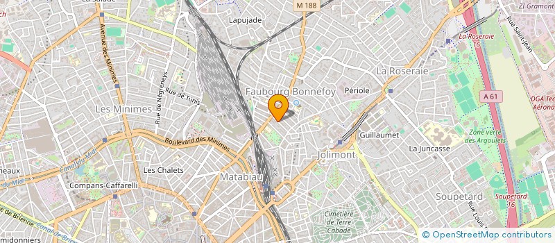 localisation de l'entreprise MADAME MARIE GREZES à TOULOUSE