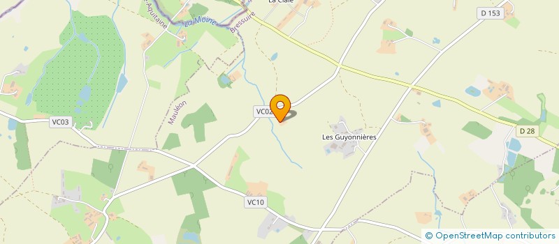 localisation de l'entreprise MADAME MARIE GRIMAUD  MAULEON