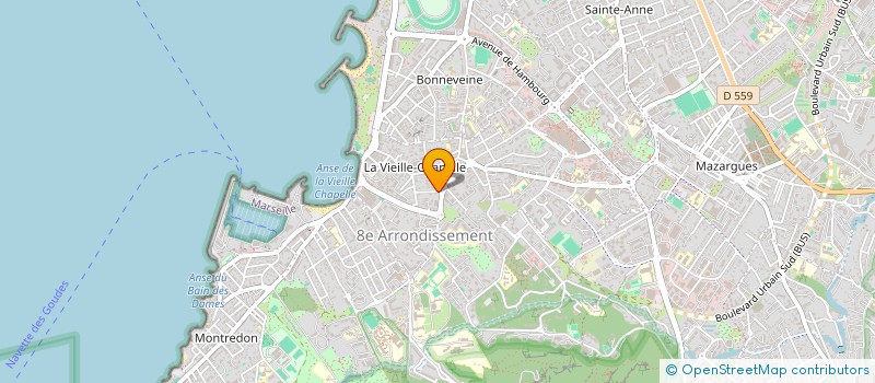 localisation de l'entreprise MADAME MARIE GRINI à MARSEILLE