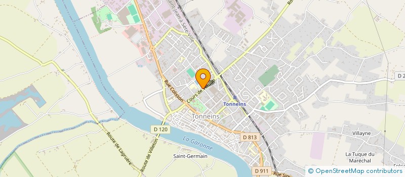 localisation de l'entreprise MADAME MARIE GRIVORY  TONNEINS