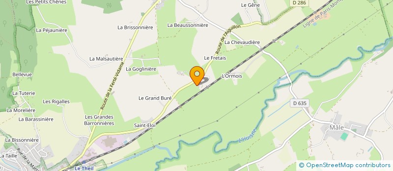 localisation de l'entreprise MADAME MARIE GRONDIN à VAL-AU-PERCHE