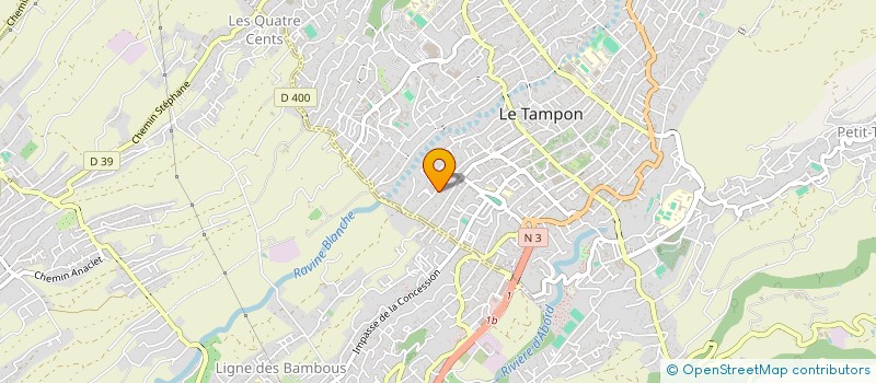 localisation de l'entreprise MADAME MARIE GRONDIN à LE TAMPON