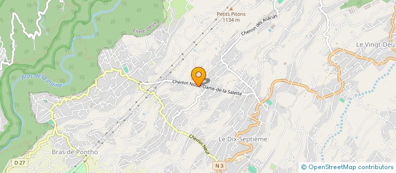 localisation de l'entreprise MADAME MARIE GRONDIN  LE TAMPON