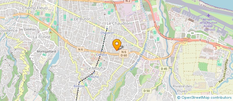 localisation de l'entreprise MADAME MARIE GRONDIN  SAINT-DENIS