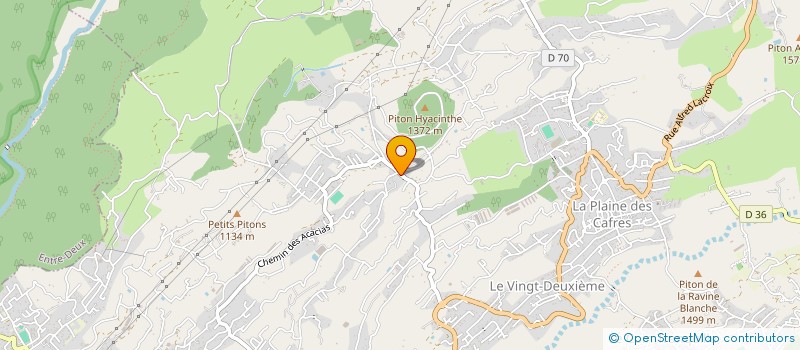 localisation de l'entreprise MADAME MARIE GRONDIN  LE TAMPON