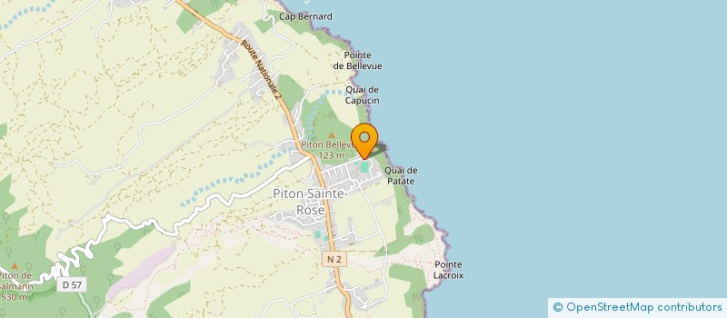 localisation de l'entreprise MADAME MARIE GRONDIN  SAINTE-ROSE