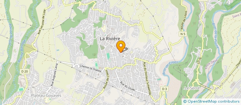 localisation de l'entreprise MADAME MARIE GRONDIN  SAINT-LOUIS