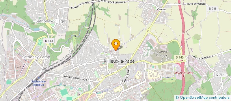 localisation de l'entreprise MADAME MARIE GROS  RILLIEUX-LA-PAPE