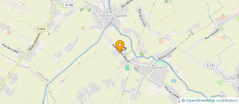 localisation de l'entreprise MADAME MARIE GRUSON  LA COUTURE