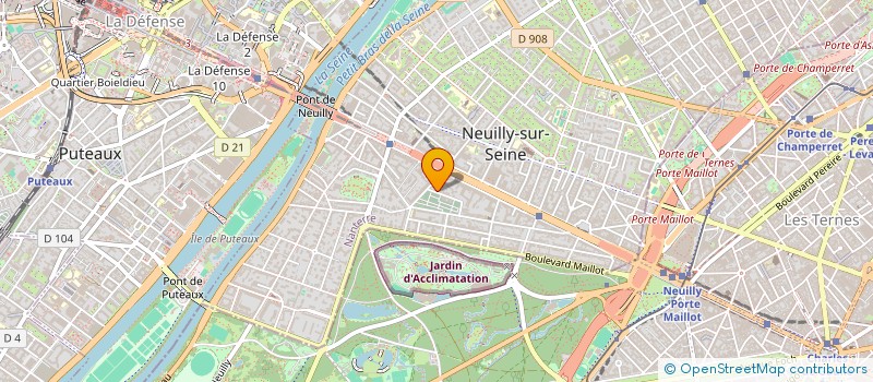 localisation de l'entreprise MADAME MARIE GUARINO à NEUILLY-SUR-SEINE