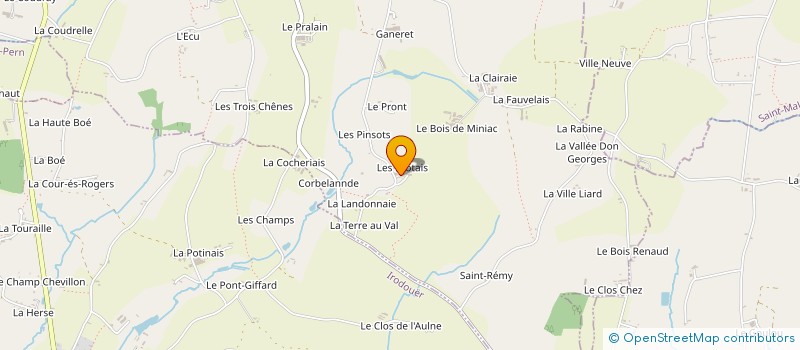 localisation de l'entreprise MADAME MARIE GUEDE à MINIAC-SOUS-BECHEREL