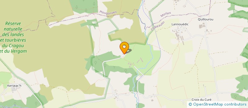 localisation de l'entreprise MADAME MARIE GUEGAN  SCRIGNAC