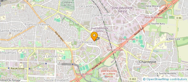 localisation de l'entreprise MADAME MARIE GUEGUEN  RENNES