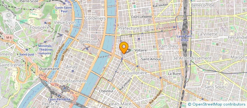 localisation de l'entreprise MADAME MARIE GUELPA  LYON