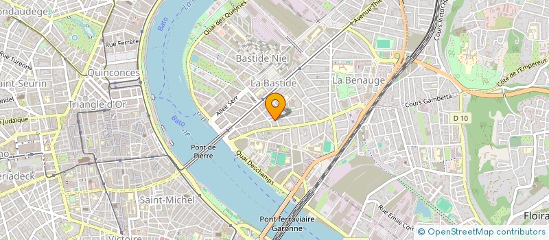 localisation de l'entreprise MADAME MARIE GUERIN à BORDEAUX