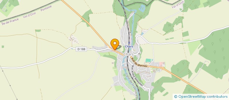 localisation de l'entreprise MADAME MARIE GUERIN  CHARS