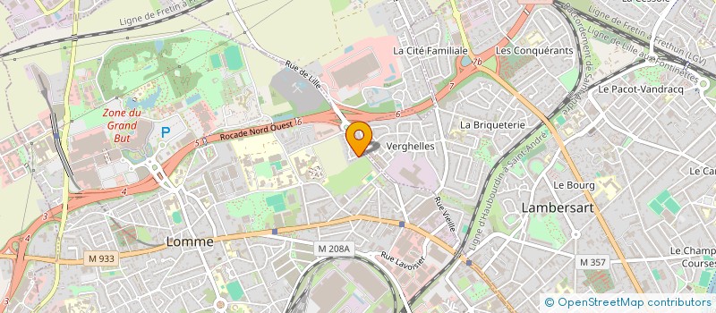 localisation de l'entreprise MADAME MARIE-GUERLAINE THIERY à LILLE